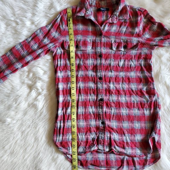 Madewell Ex-Boyfriend Shirt in Fairfax Plaid Size Small - Picture 12 of 13